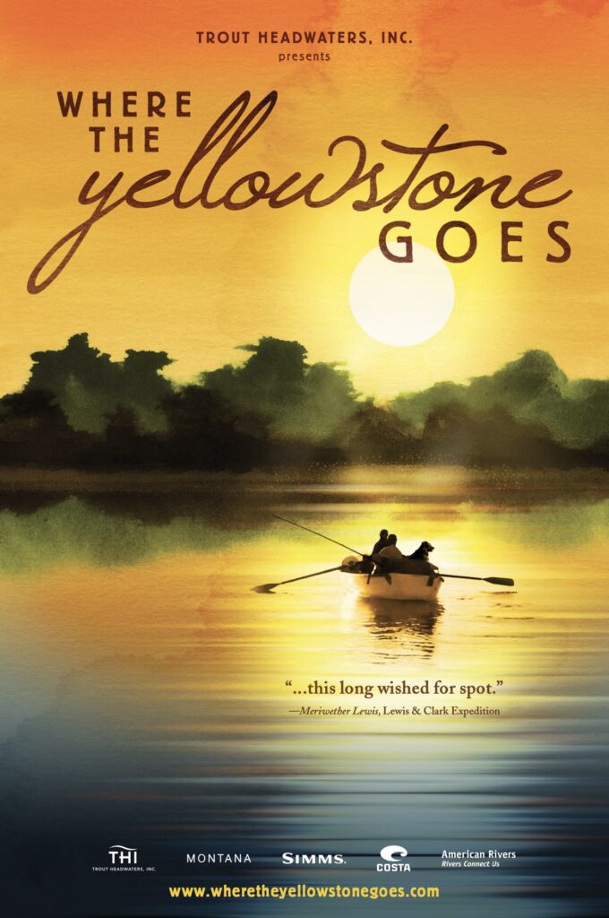 where the yellowstone goes poster